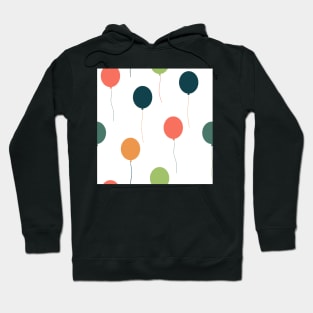 Bright and Happy Balloons Hoodie